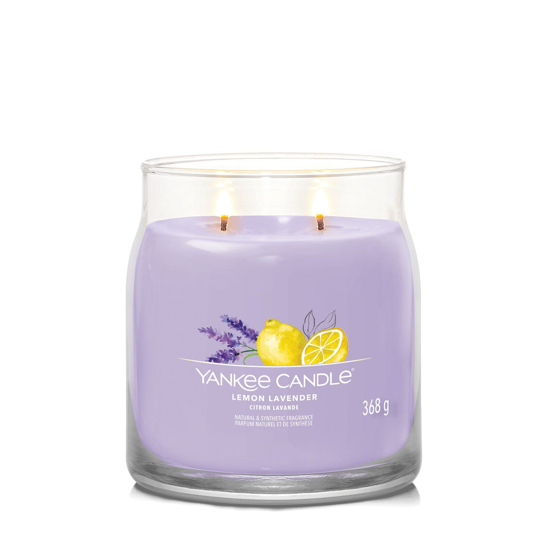 Lemon Lavender Signature Medium Jar Yankee Candle