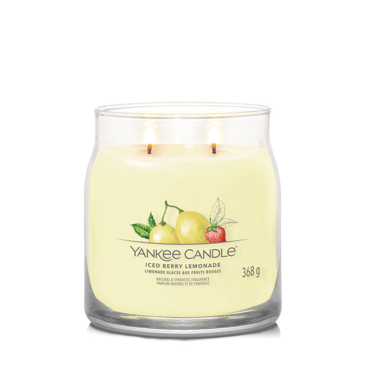 Iced Berry Lemonade Signature Medium Jar  Yankee Candle