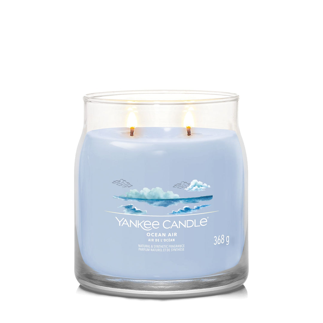 Ocean Air Signature Medium Jar Yankee Candle