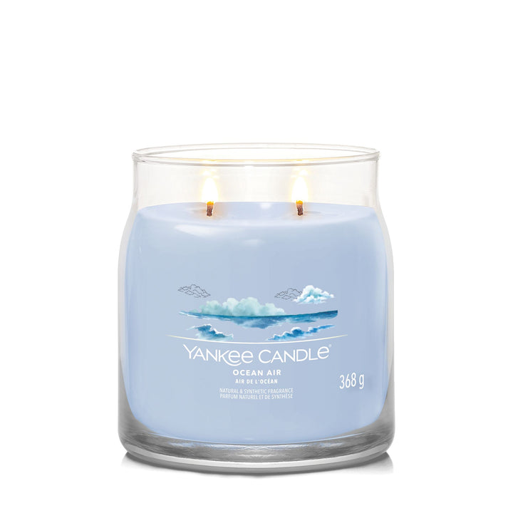 Ocean Air Signature Medium Jar Yankee Candle