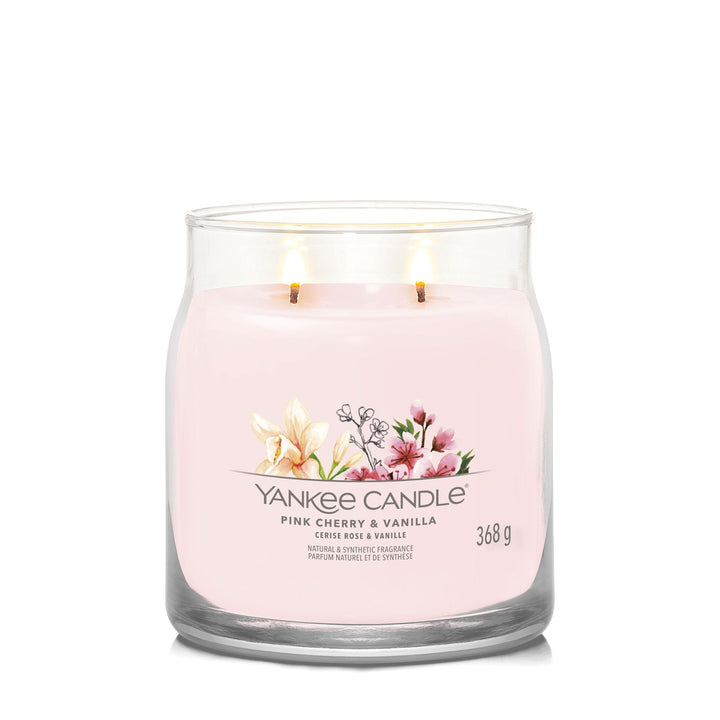 Pink Cherry & Vanilla Medium Jar Yankee Candle