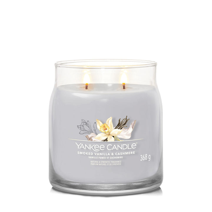 Smoked Vanilla & Cashmere Signature Medium Jar Yankee Candle