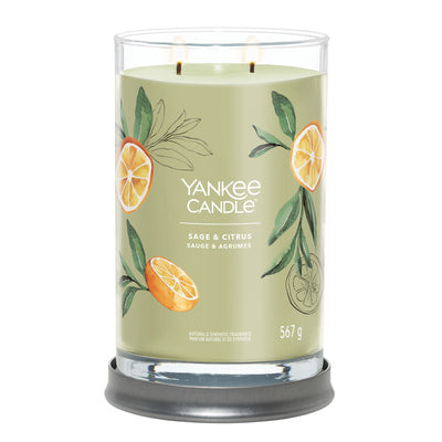Sage & Citrus Signature Large Tumbler Yankee Candle - Enesco Gift Shop