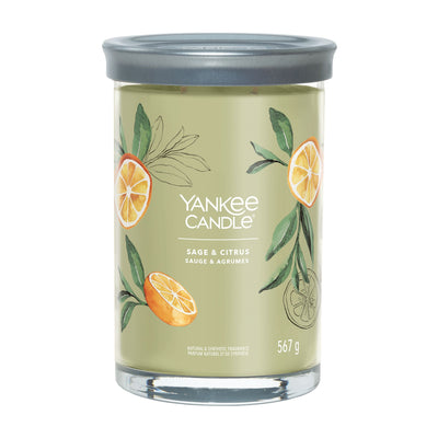 Sage & Citrus Signature Large Tumbler Yankee Candle - Enesco Gift Shop