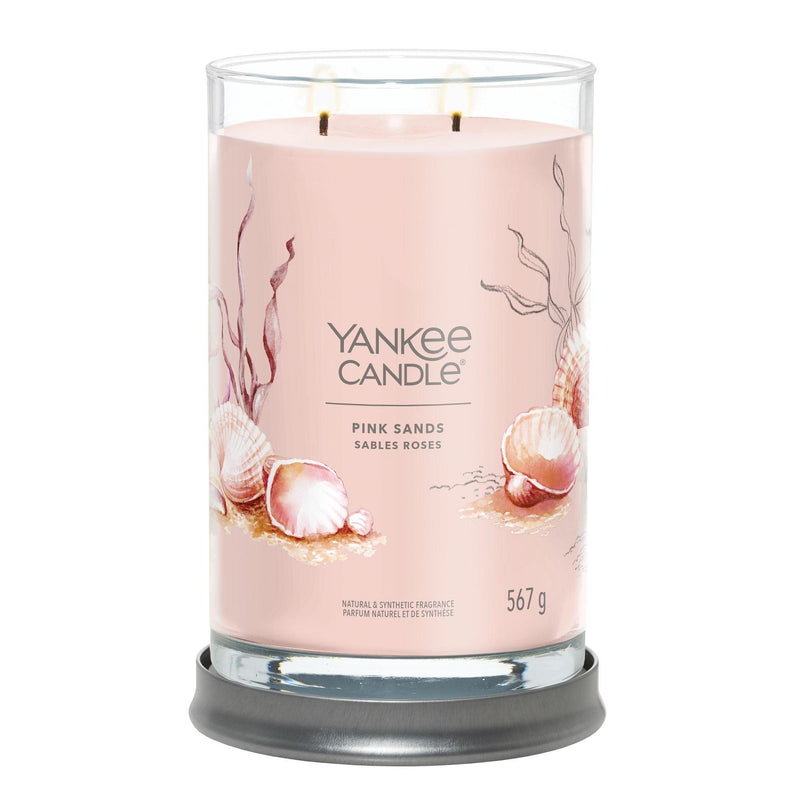 Pink Sands Signature Large Tumbler Yankee Candle - Enesco Gift Shop