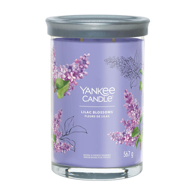Lilac Blossoms Signature Large Tumbler Yankee Candle - Enesco Gift Shop