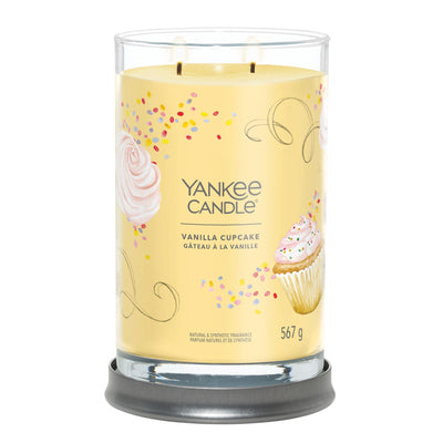 Vanilla Cupcake Signature Large Tumbler Yankee Candle - Enesco Gift Shop