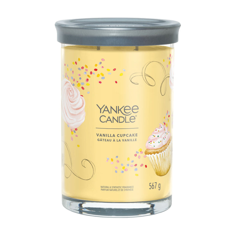 Vanilla Cupcake Signature Large Tumbler Yankee Candle - Enesco Gift Shop