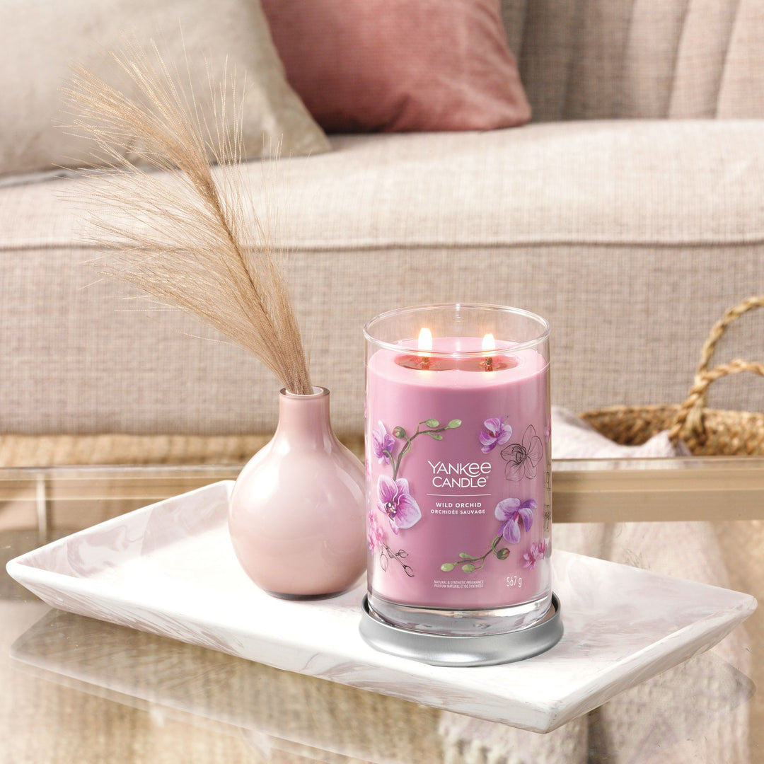 Wild Orchid Signature Large Tumbler Yankee Candle