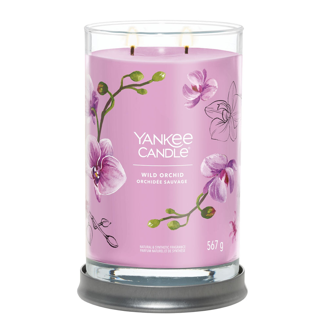 Wild Orchid Signature Large Tumbler Yankee Candle