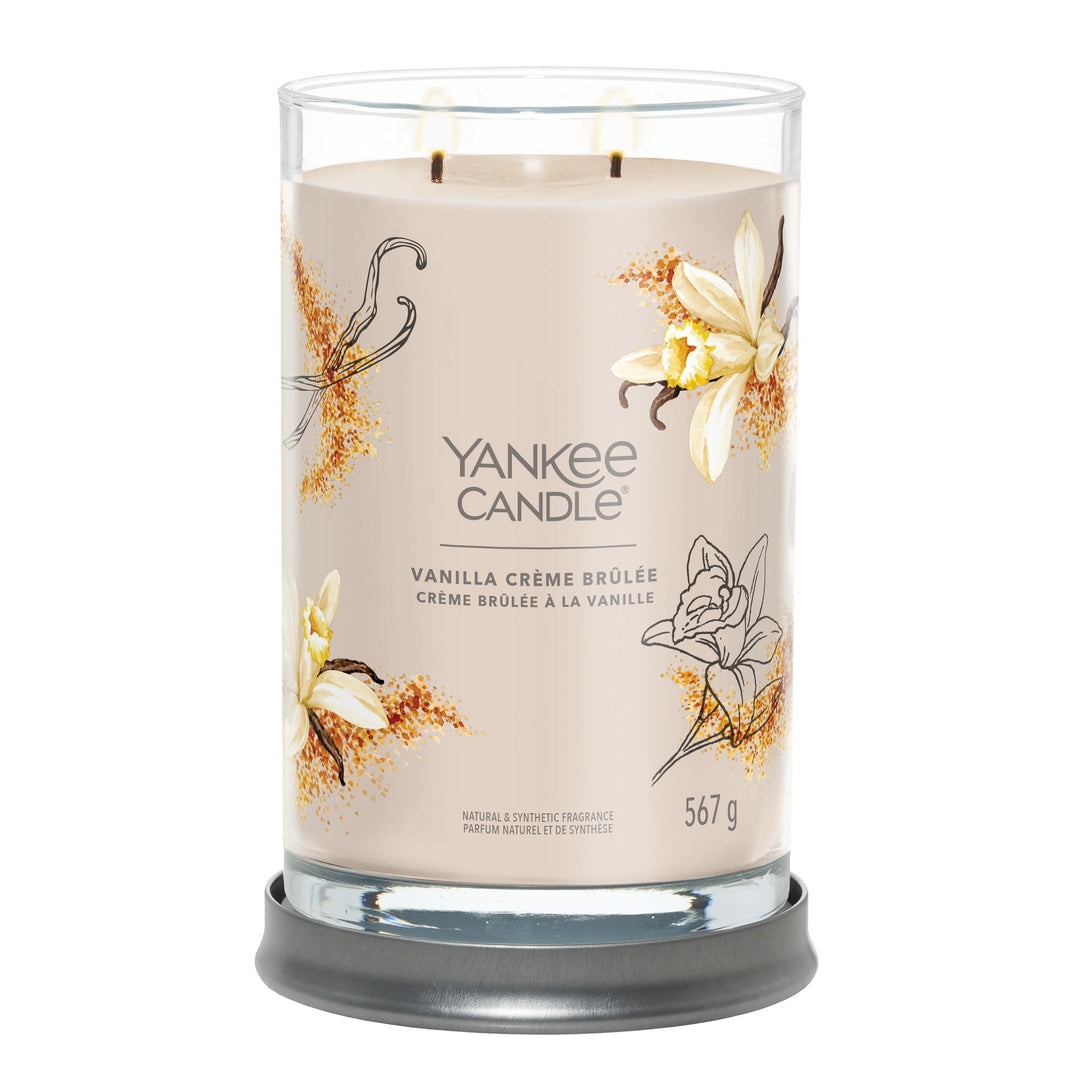 Vanilla Creme Brulee Signature Large Tumbler Yankee Candle