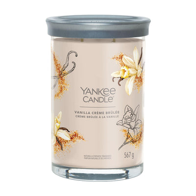 Vanilla Creme Brulee Signature Large Tumbler Yankee Candle - Enesco Gift Shop