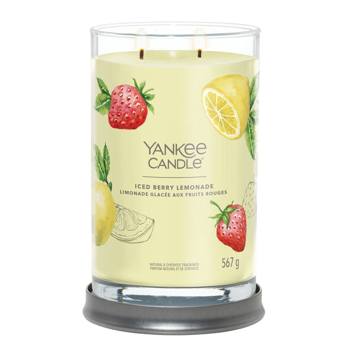 Iced Berry Lemonade Signature Large Tumbler Yankee Candle