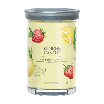 Iced Berry Lemonade Signature Large Tumbler Yankee Candle - Enesco Gift Shop