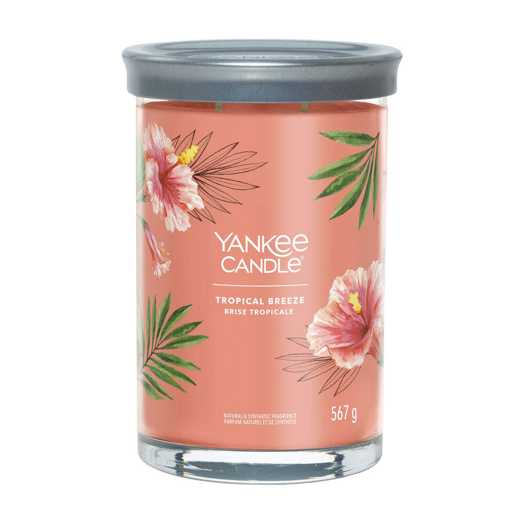 Tropical Breeze Signature Large Tumbler Yankee Candle