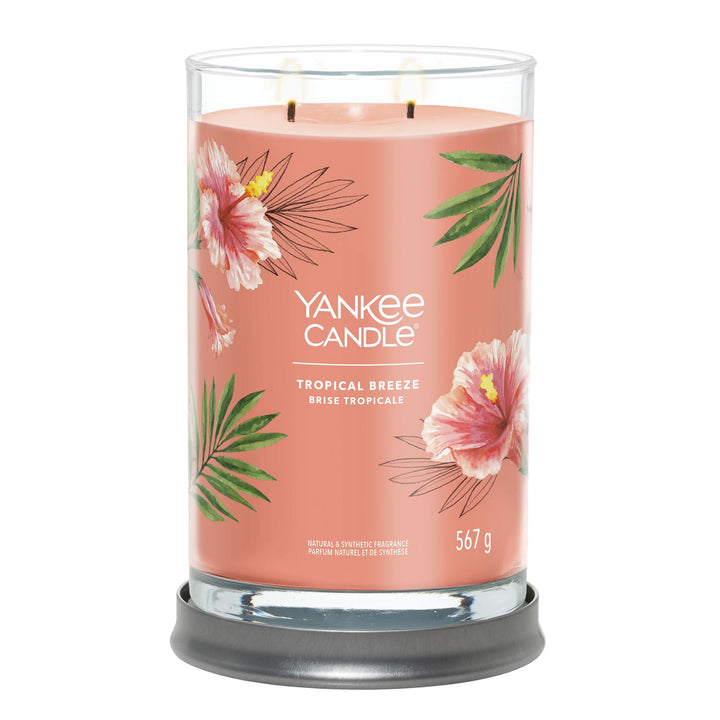 Tropical Breeze Signature Large Tumbler Yankee Candle