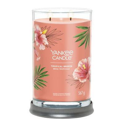 Tropical Breeze Signature Large Tumbler Yankee Candle - Enesco Gift Shop