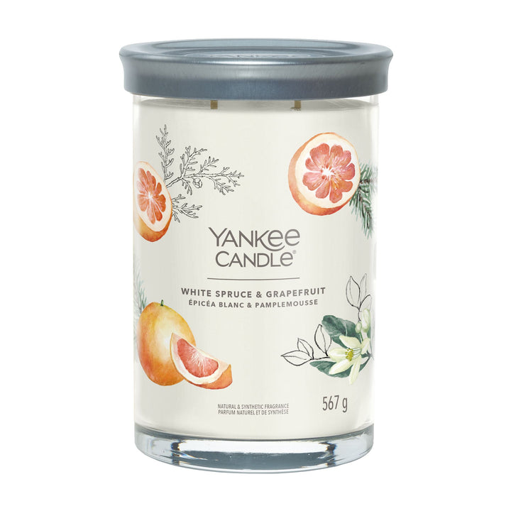 White Spruce & Grapefruit Signature Large Tumbler by Yankee Candle