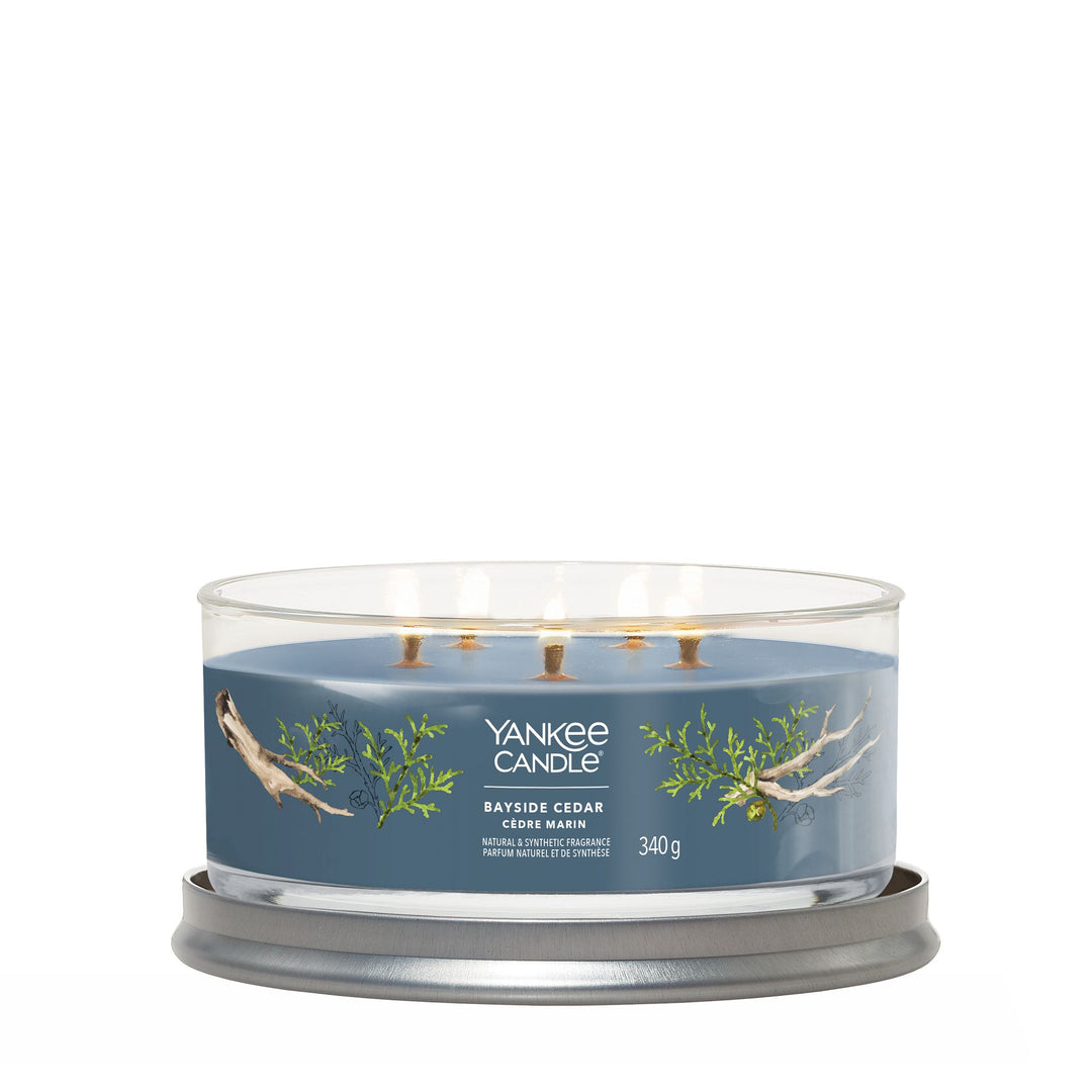 Bayside Cedar Signature Multi Wick Tumbler Yankee Candle