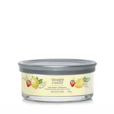 Iced Berry Lemonade Signature Multi Wick Yankee Candle - Enesco Gift Shop