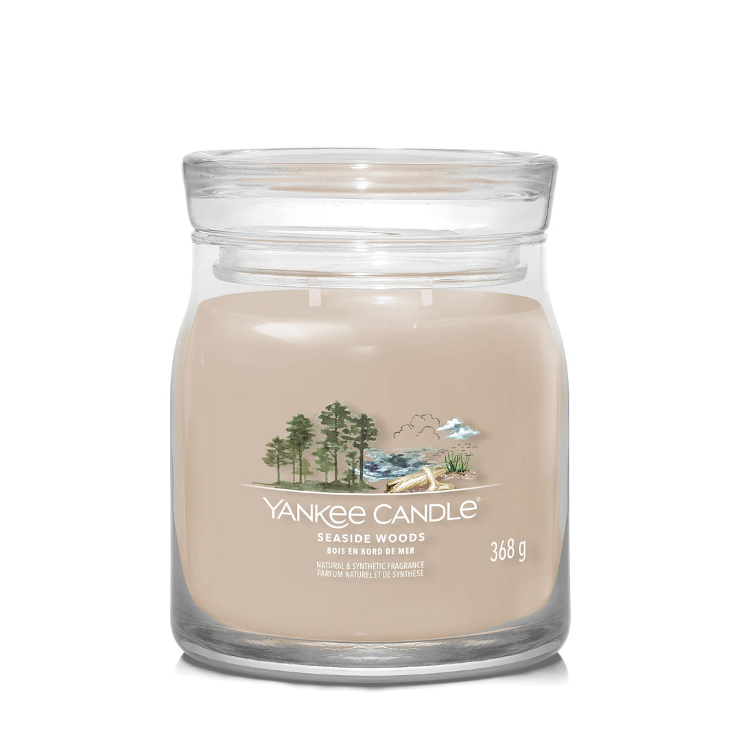 Seaside Woods Signature Medium Jar Yankee Candle