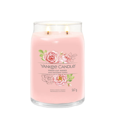 Fresh Cut Roses Signature Large Jar Yankee Candle