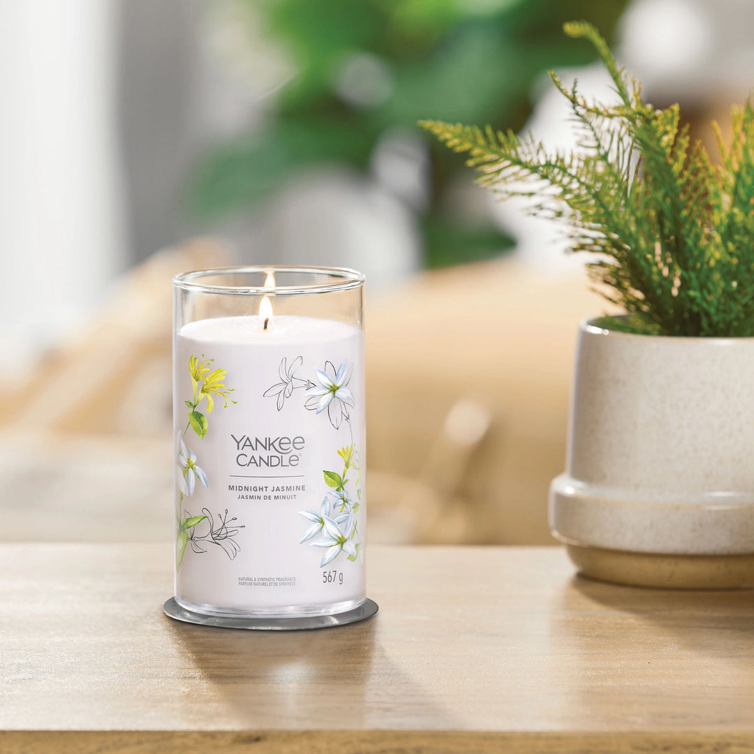 Midnight Jasmine Signature Large Tumbler Yankee Candle