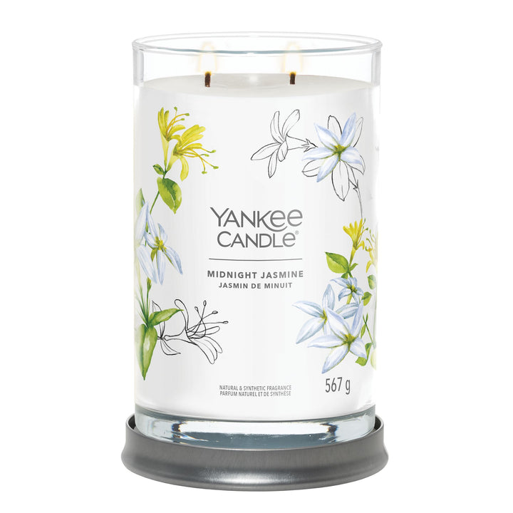 Midnight Jasmine Signature Large Tumbler Yankee Candle