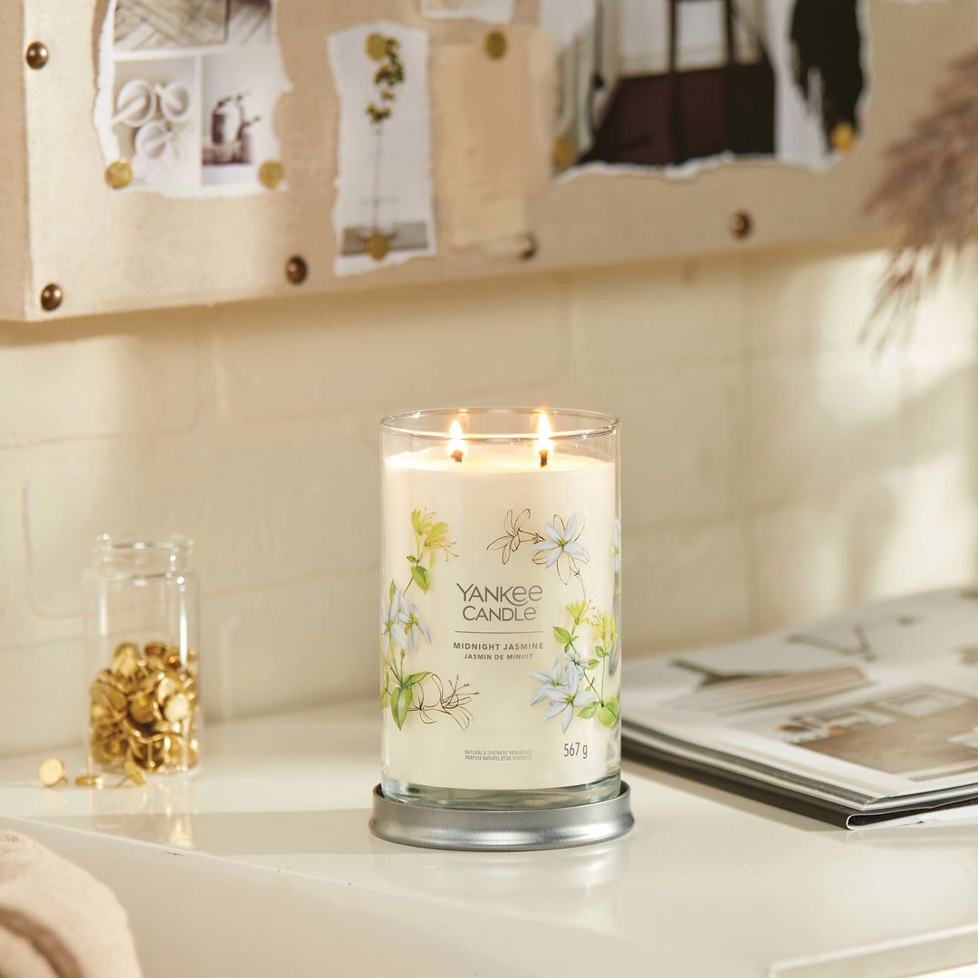 Midnight Jasmine Signature Large Tumbler Yankee Candle