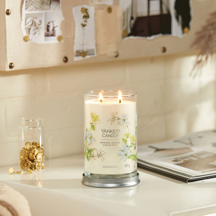 Midnight Jasmine Signature Large Tumbler Yankee Candle