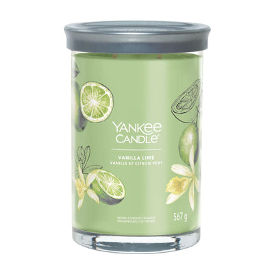 Vanilla Lime Signature Large Tumbler Yankee Candle - Enesco Gift Shop
