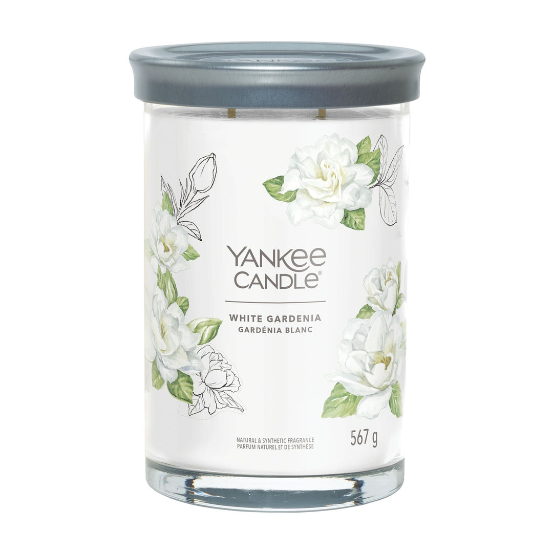 White Gardenia Signature Large Tumbler Yankee Candle