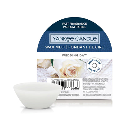 Wedding Day Original Single Wax Melt Yankee Candle - Enesco Gift Shop