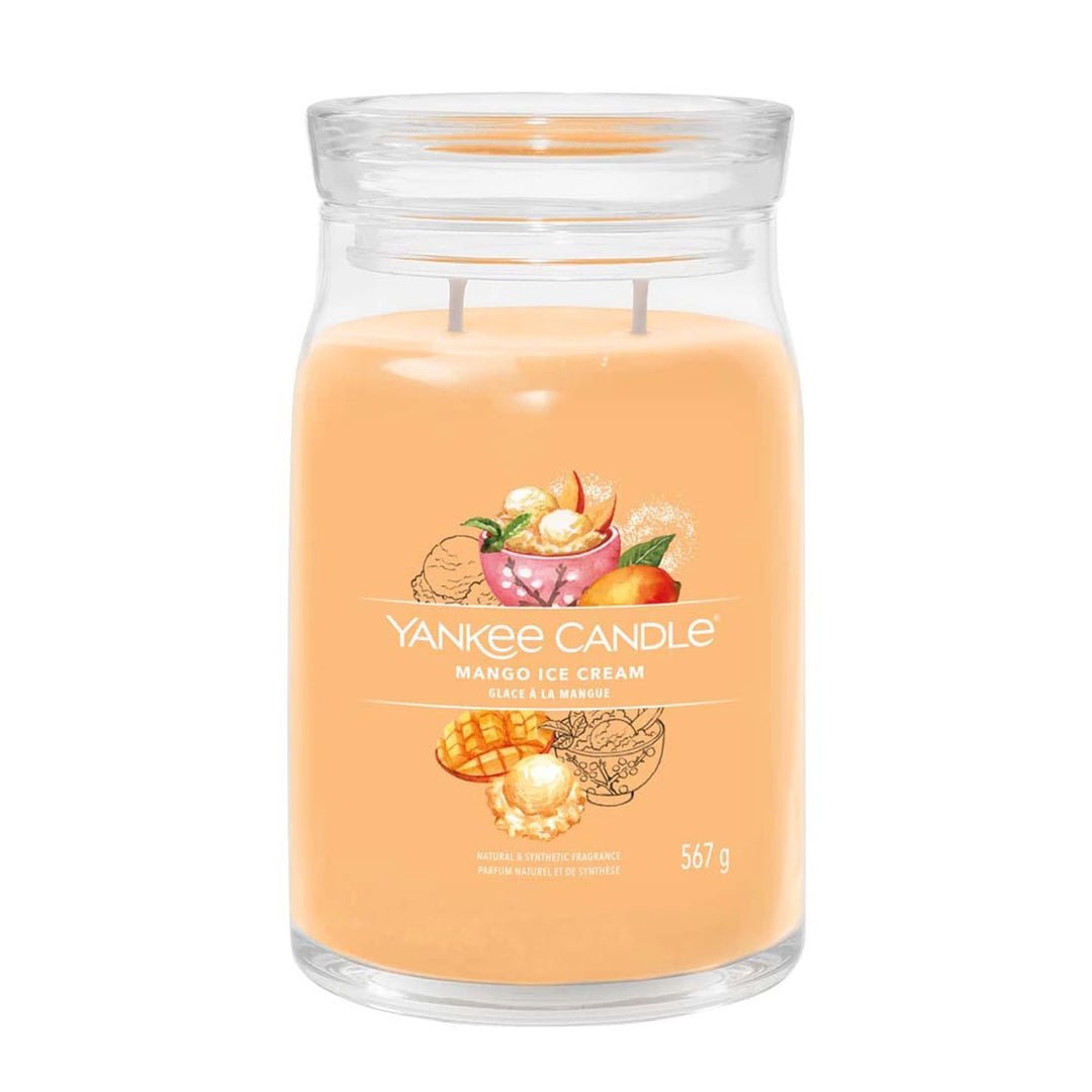 Mango Ice Cream Signature Large Jar by Yankee Candle