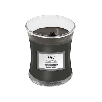 Black Peppercorn Mini Hourglass Wood Wick Candle - Enesco Gift Shop