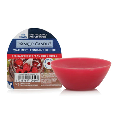 Red Raspberry Original Single Wax Melt Yankee Candle - Enesco Gift Shop