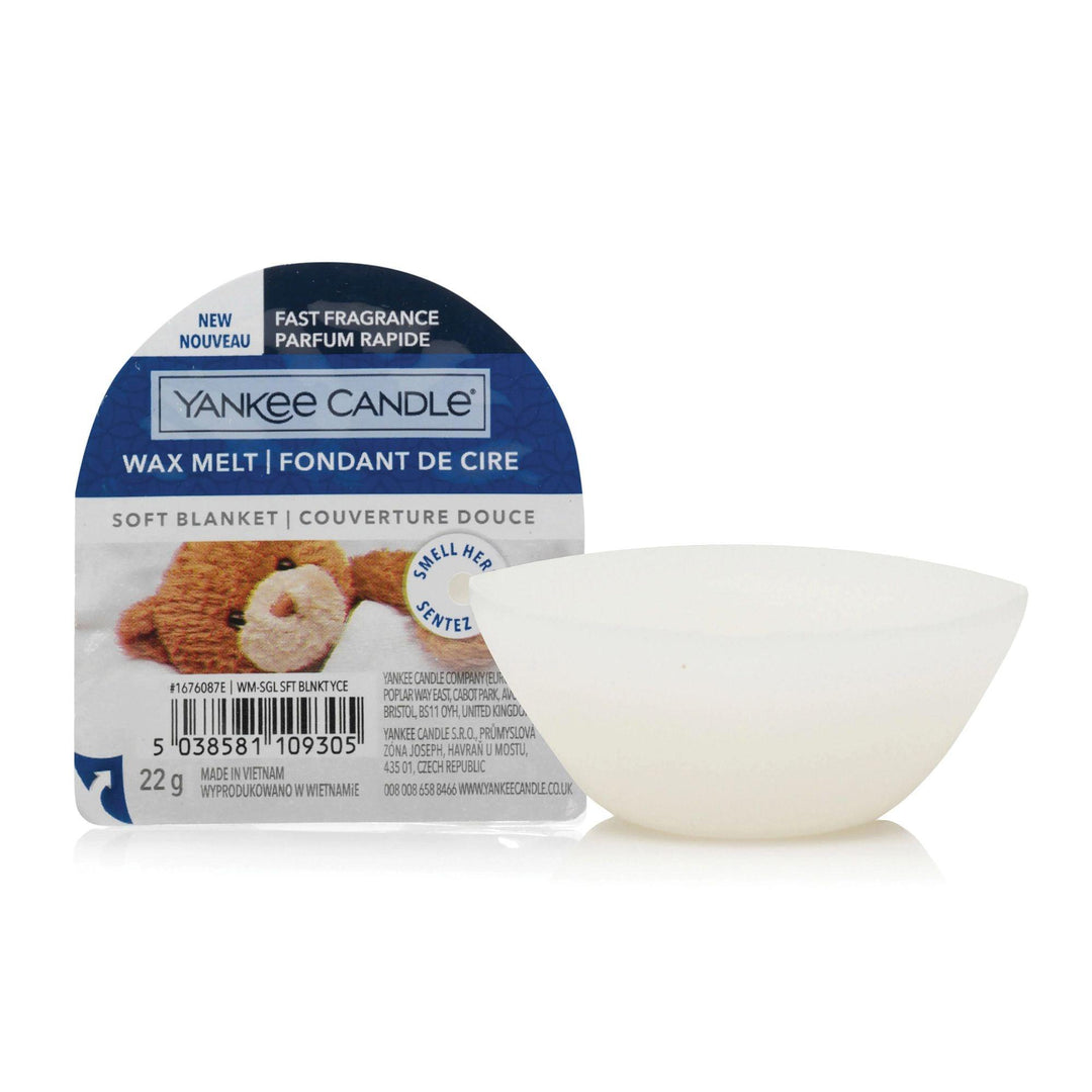 Soft Blanket Signature Single Wax Melt Yankee Candle - Enesco Gift Shop