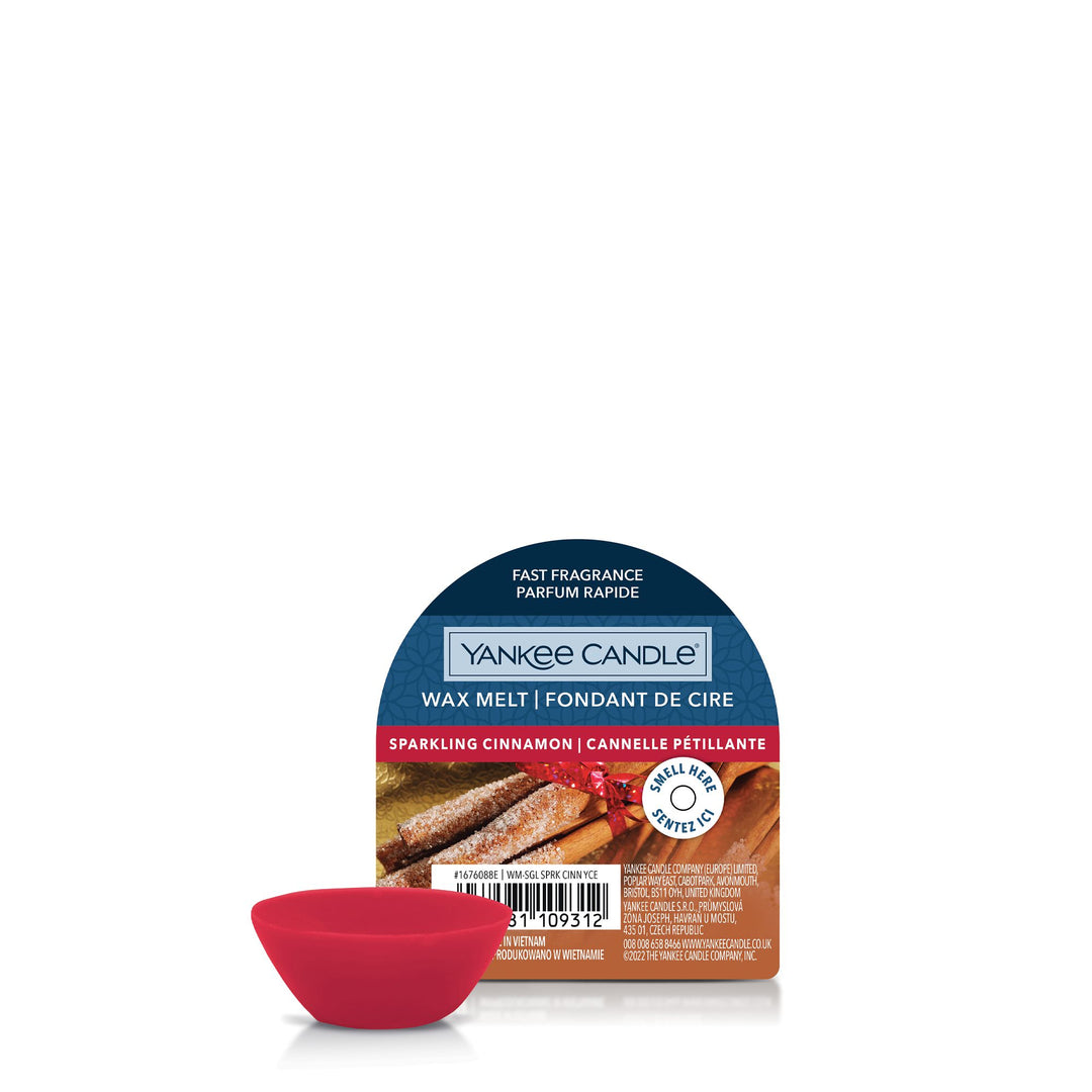 Sparkling Cinnamon Single Wax Melt by Yankee Candle