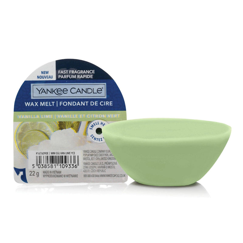 Vanilla Lime Signature Single Wax Melt Yankee Candle - Enesco Gift Shop