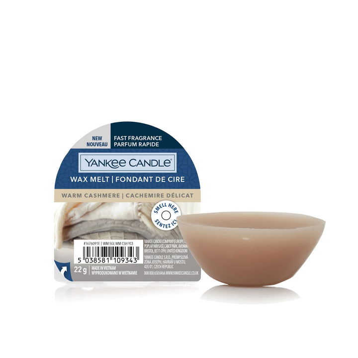 Warm Cashmere Original Single Wax Melt Yankee Candle