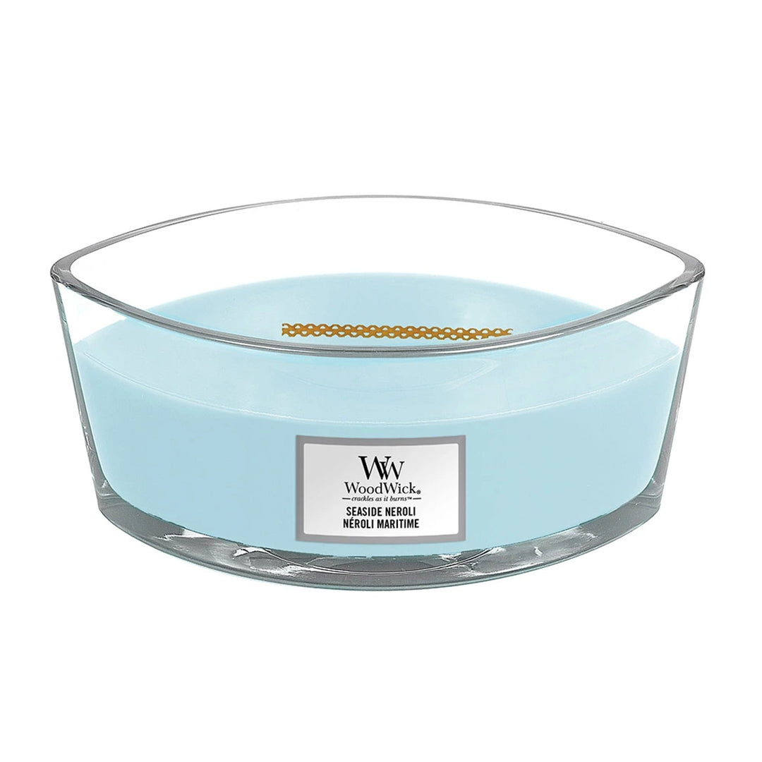 Seaside Neroli  Ellipse Wood Wick Candle