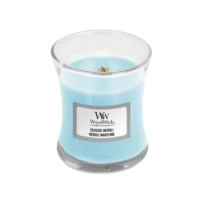 Seaside Neroli Mini Hourglass Wood Wick Candle - Enesco Gift Shop