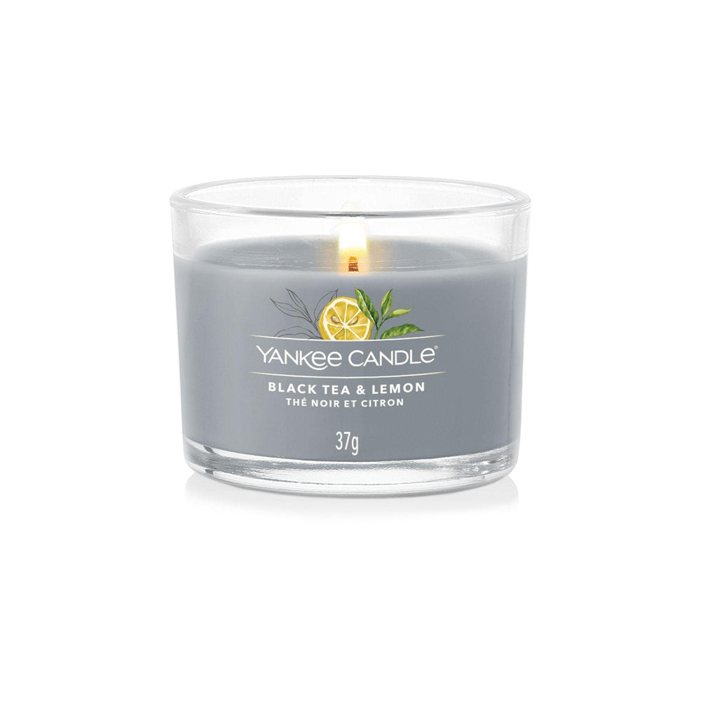 Black Tea & Lemon Signature Votive Yankee Candle - Enesco Gift Shop