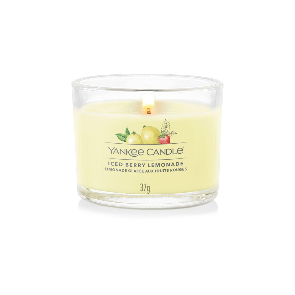 Iced Berry Lemonade Signature Votive Yankee Candle - Enesco Gift Shop