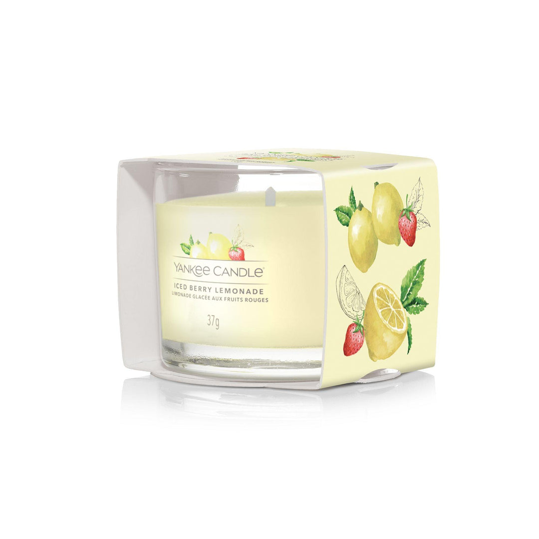 Iced Berry Lemonade Signature Votive Yankee Candle - Enesco Gift Shop