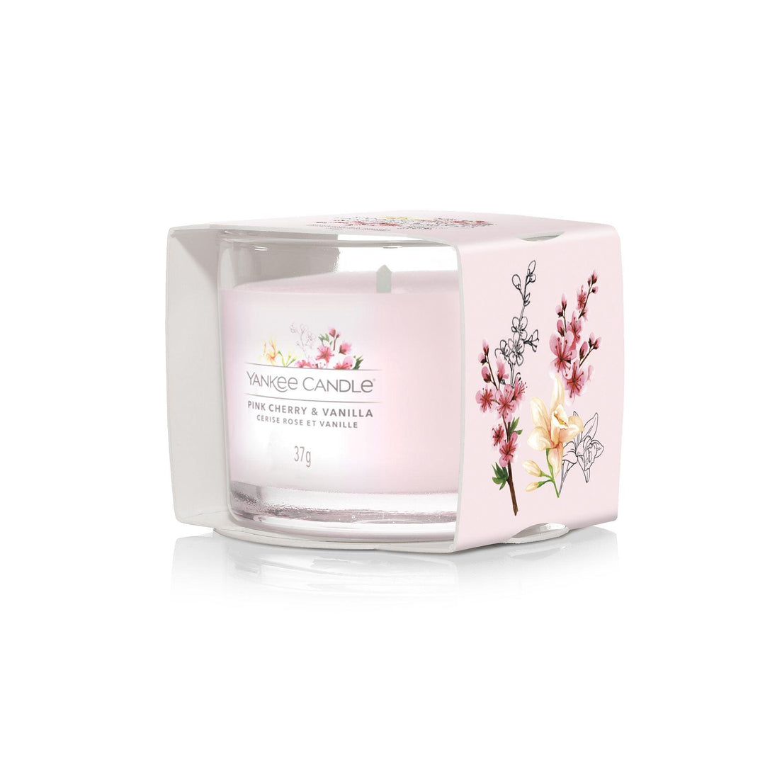 Pink Cherry & Vanilla Votive Yankee Candle - Enesco Gift Shop