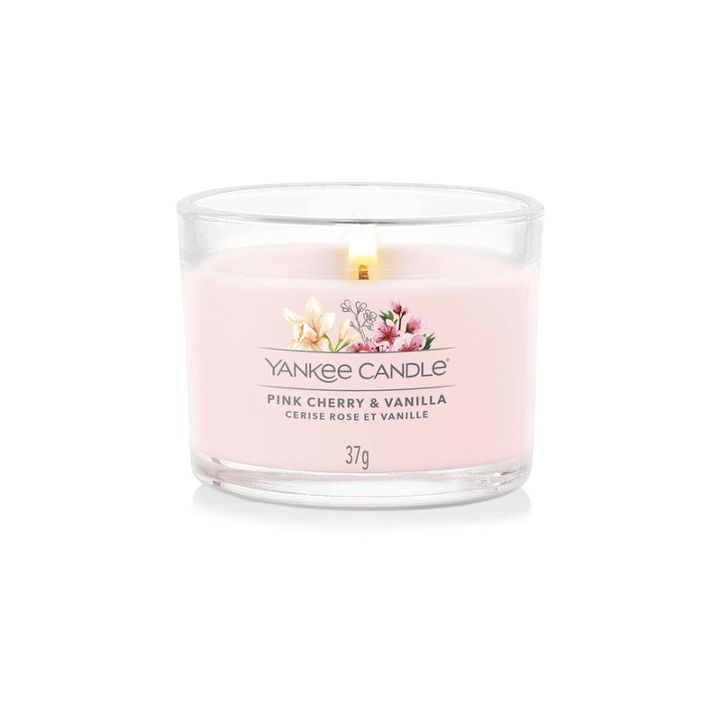 Pink Cherry & Vanilla Votive Yankee Candle - Enesco Gift Shop