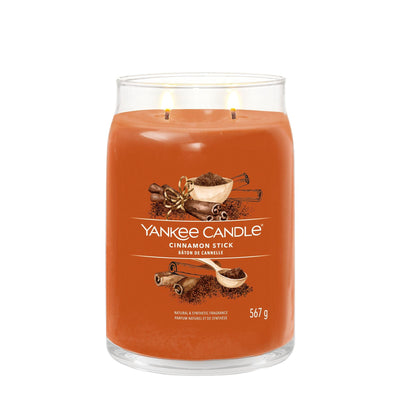 Cinnamon Stick Signature Large Jar Yankee Candle - Enesco Gift Shop