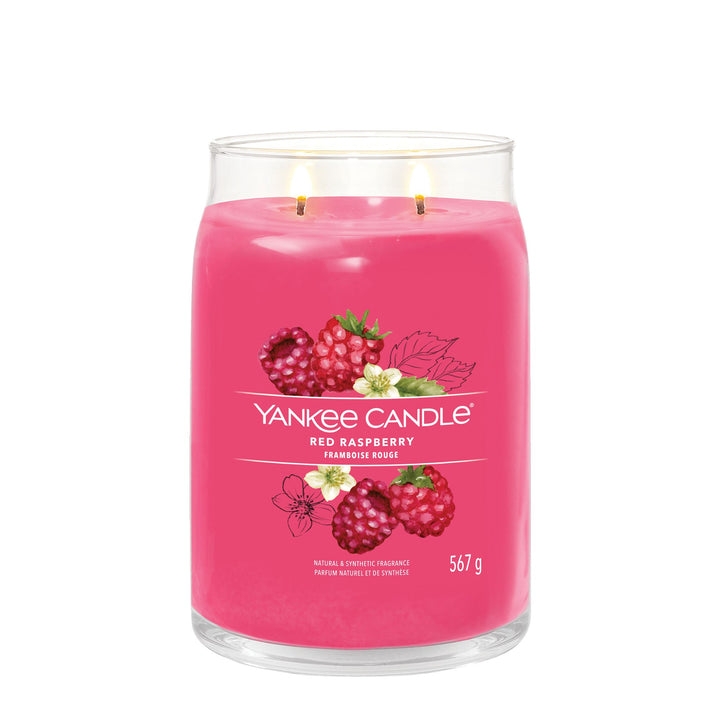 Red Raspberry Signature Large Jar Yankee Candle