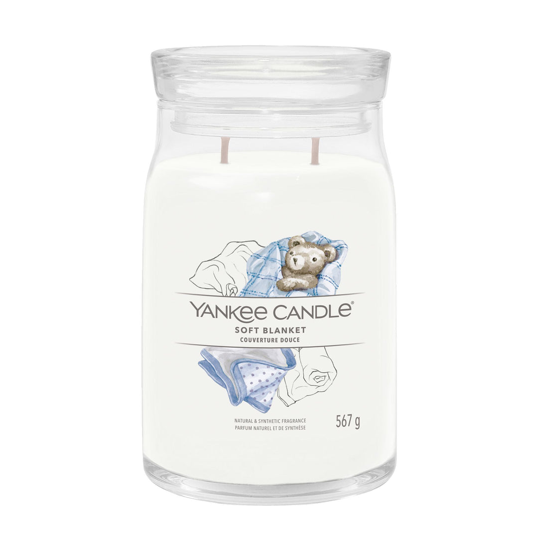 Soft Blanket Signature Large Jar  Yankee Candle